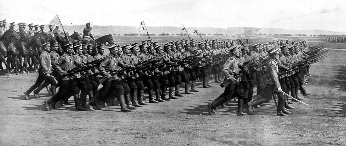 Русская пехота во время Первой мировой войны