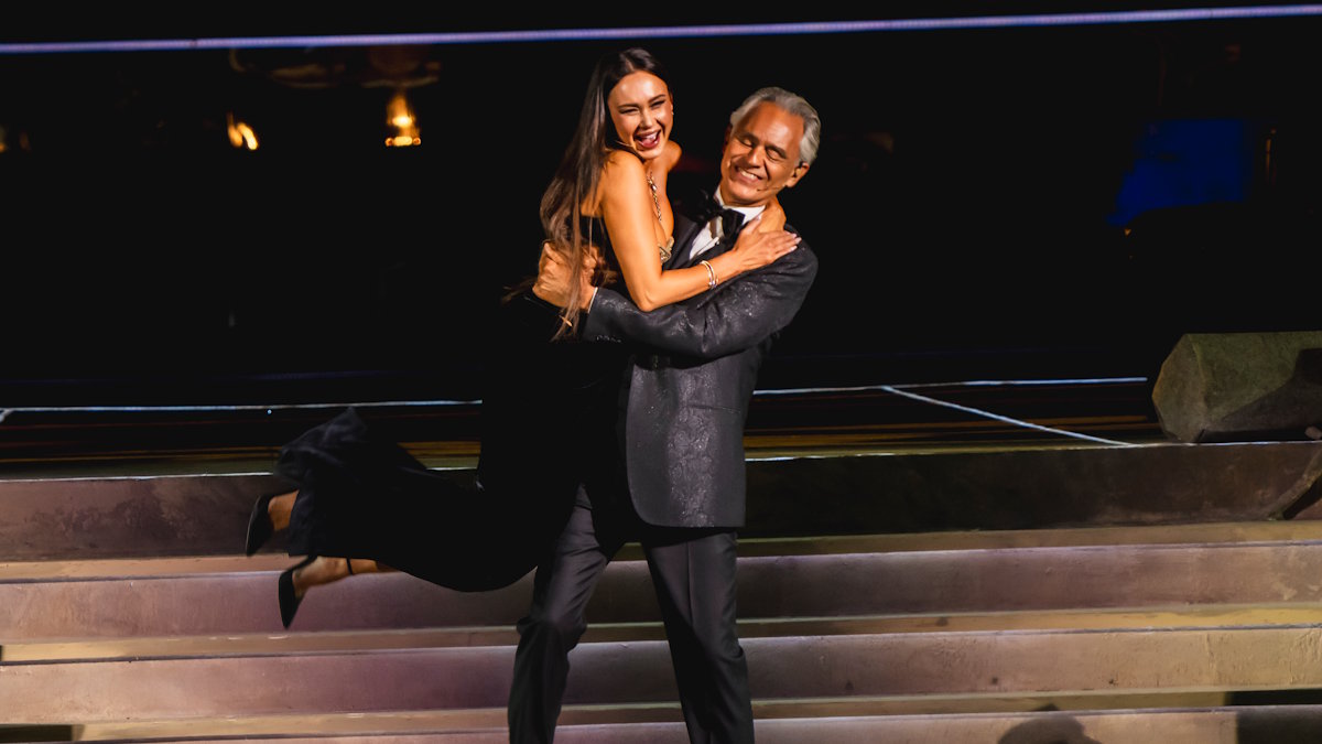 Аида Гарифуллина и Андреа Бочелли