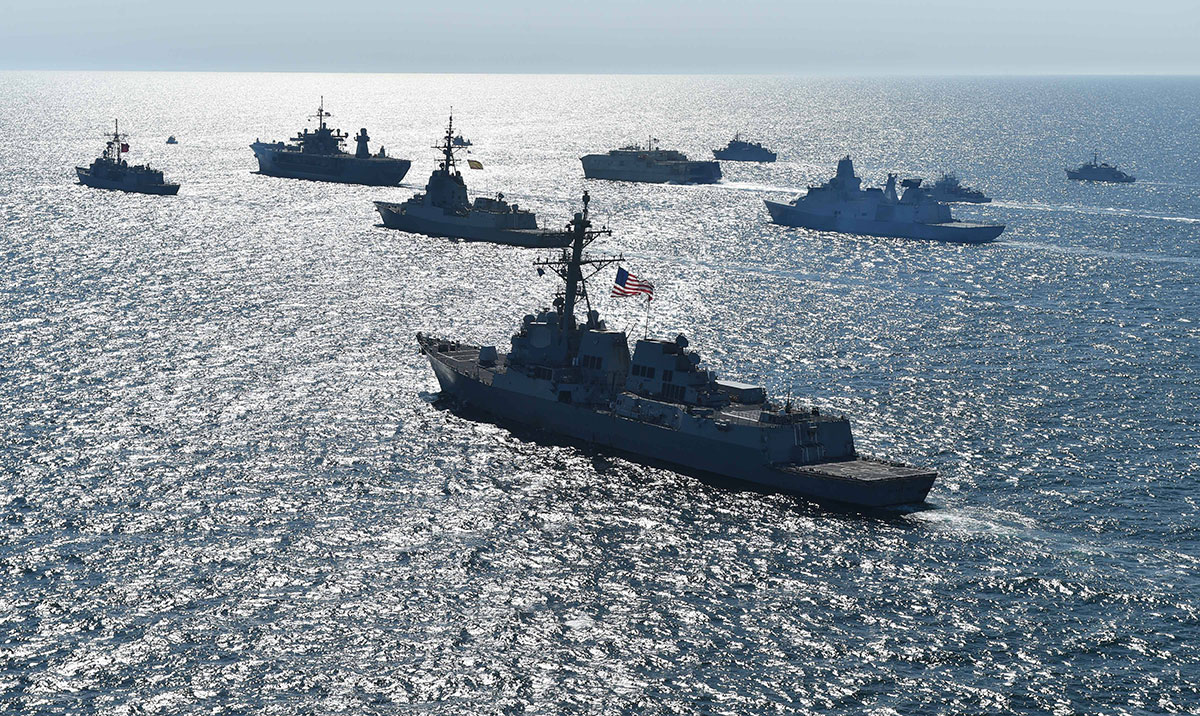 Военные учения BALTOPS-2018