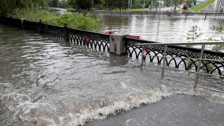 В Москве на 2,5 м поднялся уровень воды в Яузе