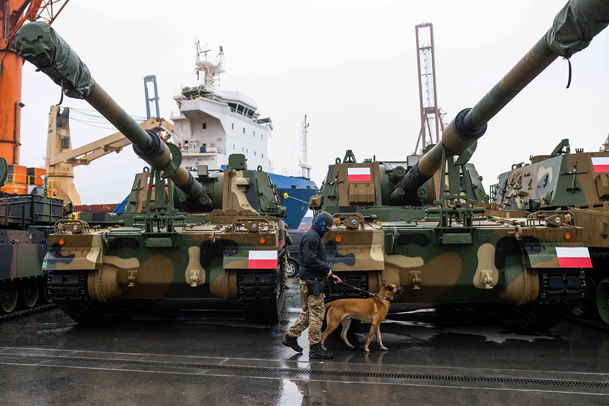 Танки К2 в Польше