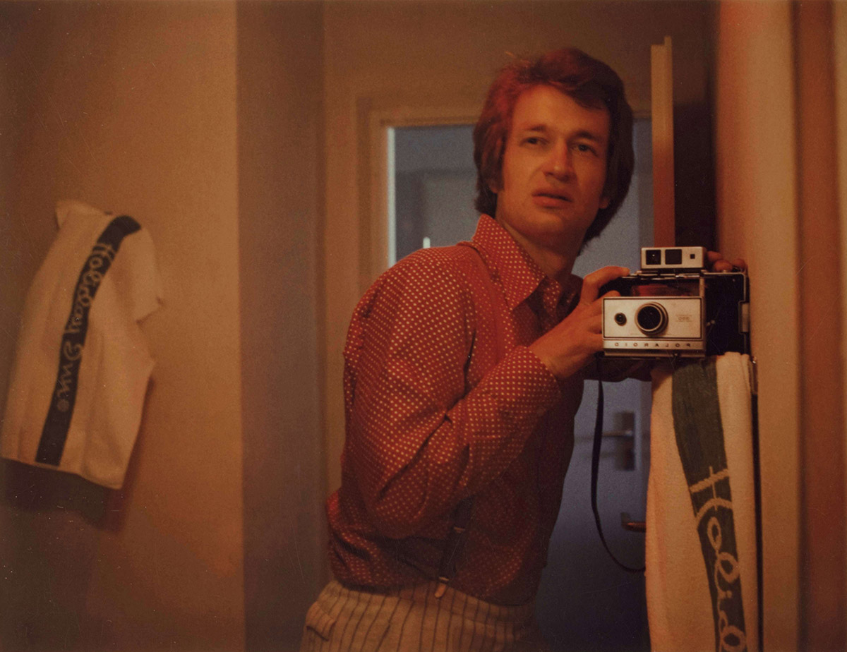 Автопортрет режиссёра Вима Вендерса. 1975 год