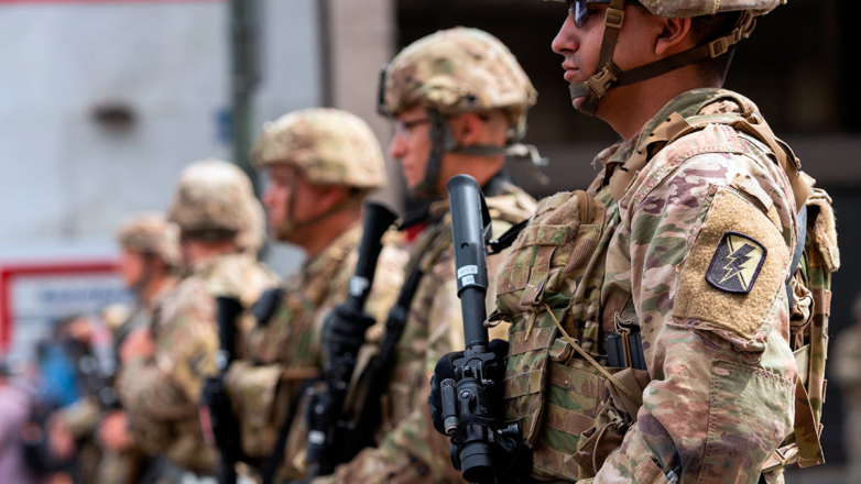 Национальная гвардия США прибыла в Вашингтон