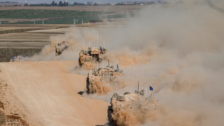 Израиль начал наступление на Газу