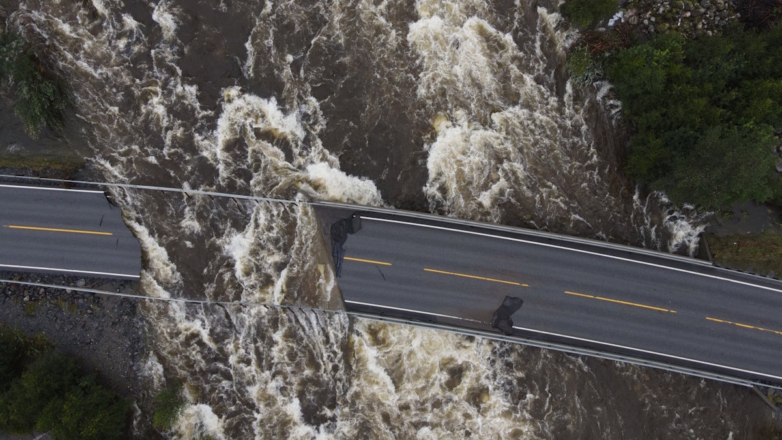 Четыре моста оказались разрушены на Кубани из-за паводков