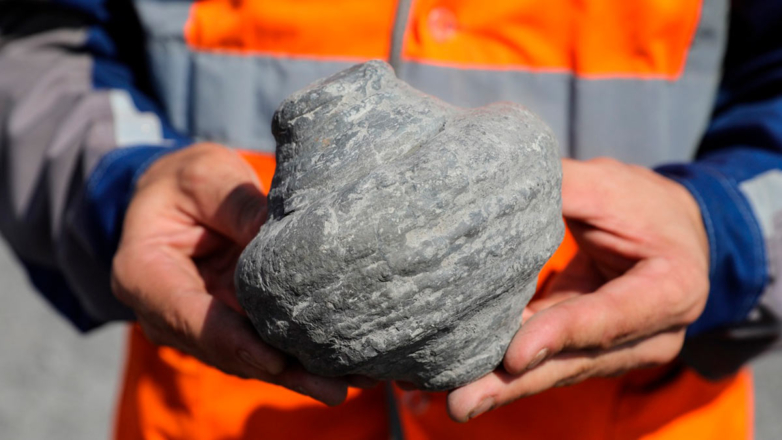 Экскаваторщики "Кузбассразрезугля" обнаружили геологическую находку