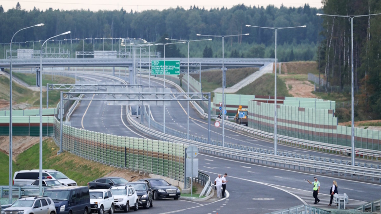 На трассе М-11 открыта новая развязка рядом с Валдаем