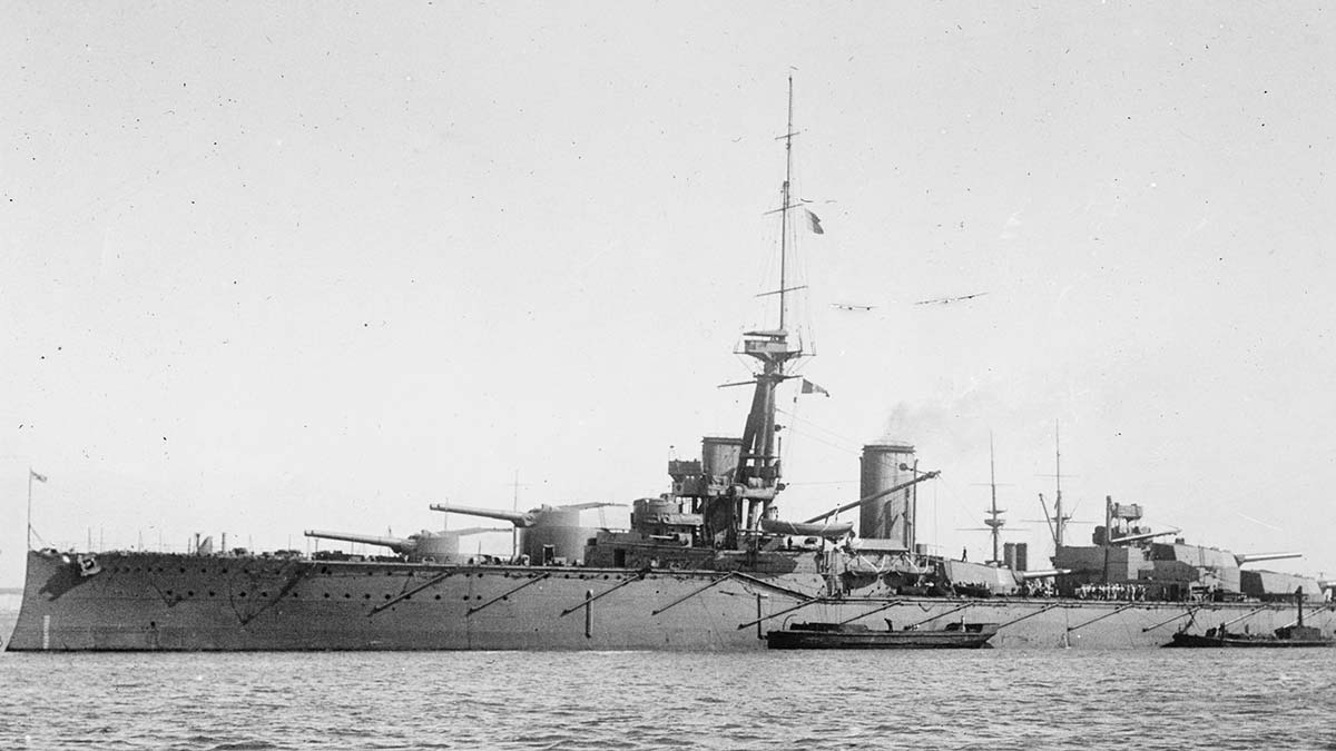 Британский дредноут Монарх