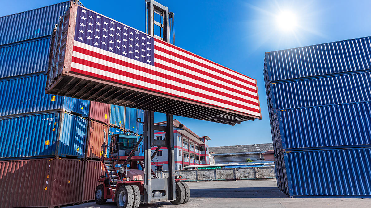 Контейнер США