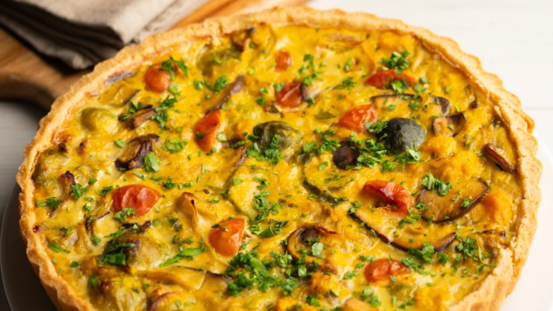 Овощной пирог в духовке: простой рецепт для осеннего настроения