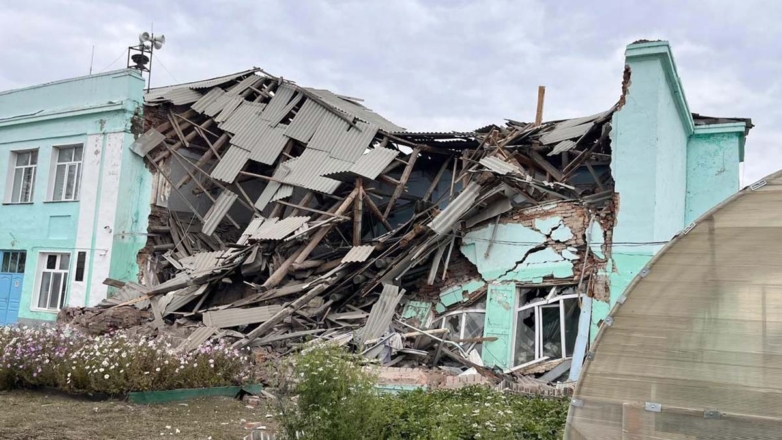 СКР возбудил уголовное дело после обрушения части школы в новосибирском Татарске