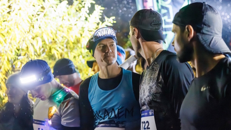 В Екатеринбурге состоялся ночной забег