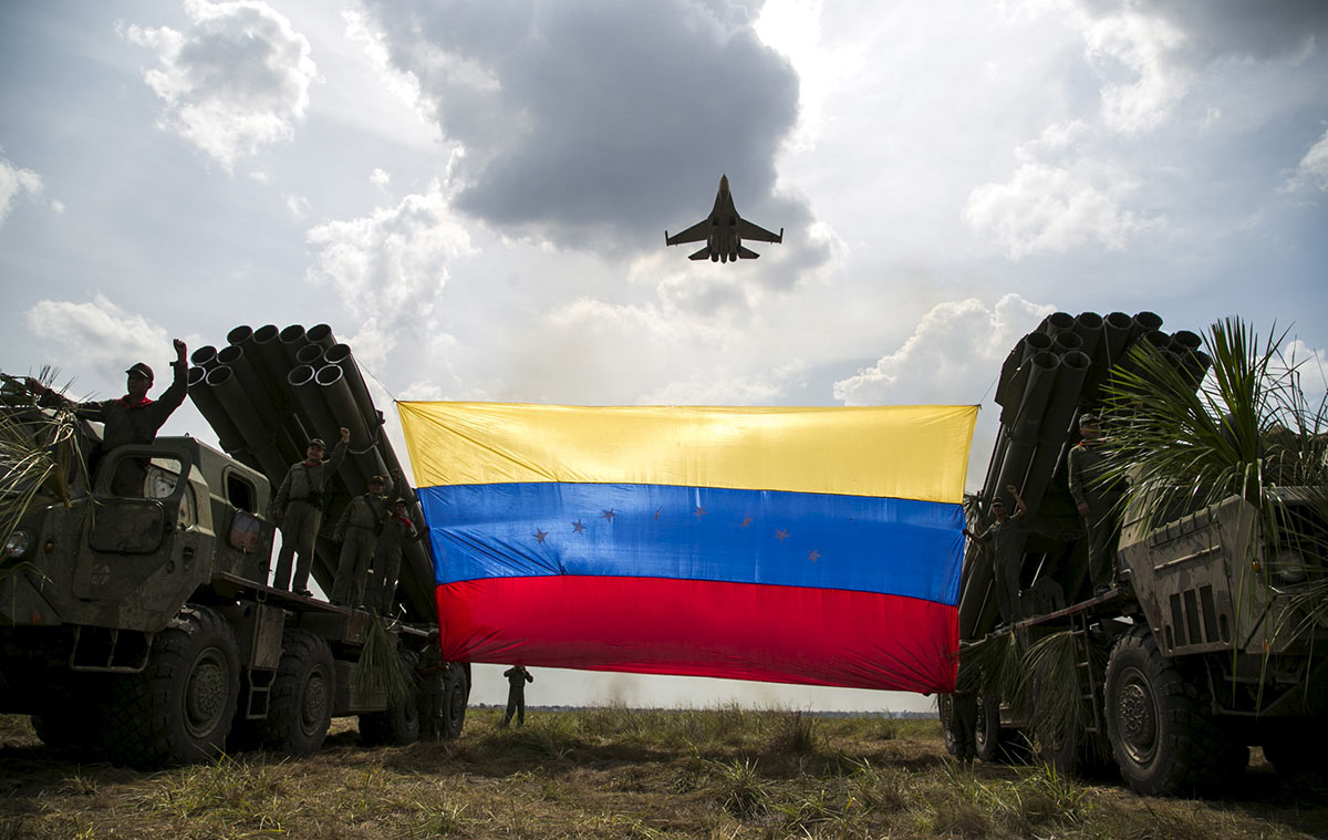 Российский истребитель Су-30МКВ ВВС Венесуэлы