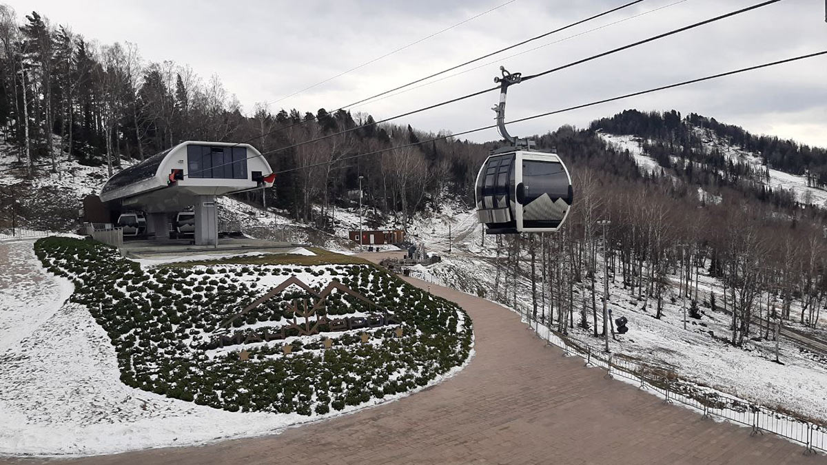 Республика Алтай Манжерок канатная дорога