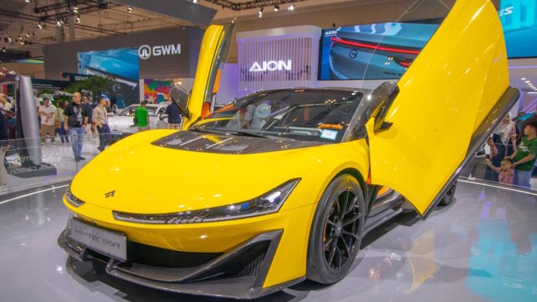 Электромобиль GAC Hyptec SSR установил рекорд Гиннесса