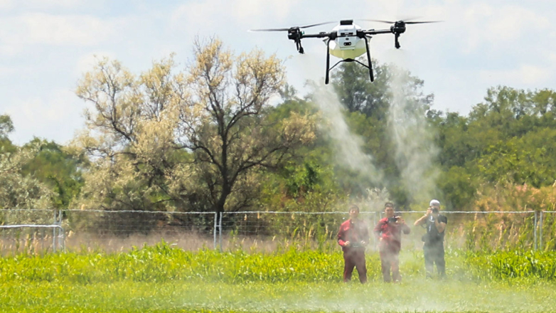 "Птички" над полем: агродроны помогают выращивать урожаи и бороться с вредителями