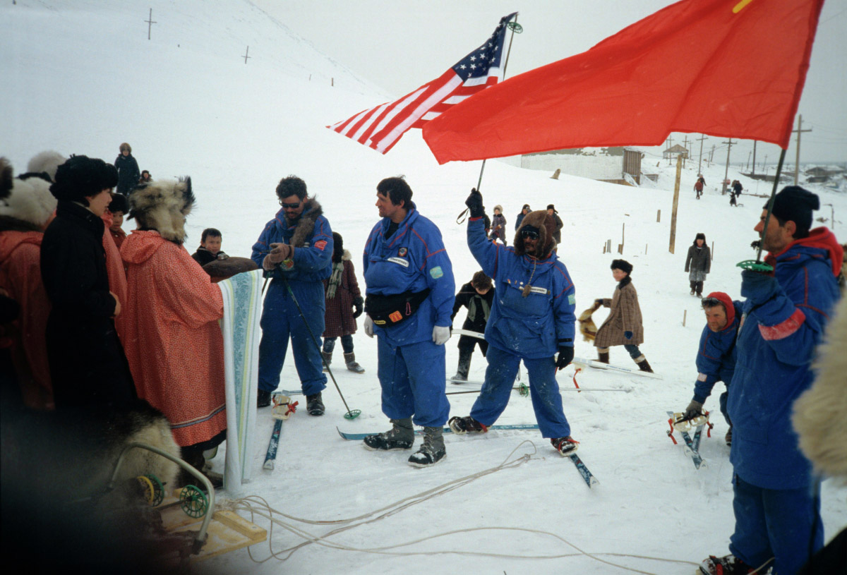 Советско-американская экспедиция "Берингов мост"