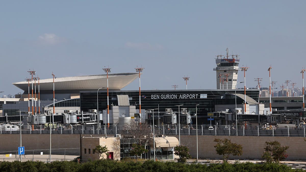 Международный аэропорт Бен-Гурион в Тель-Авиве