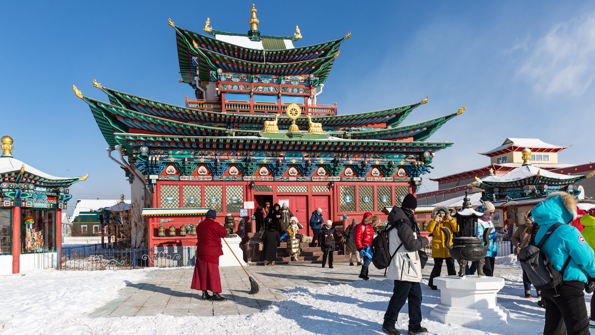 Буддийский храм в Улан-Удэ
