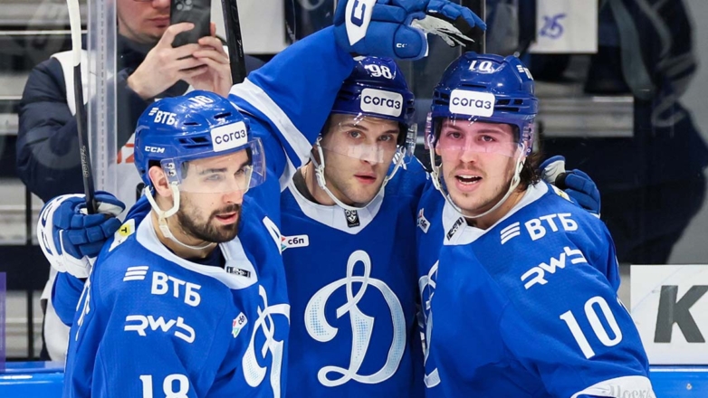 Московское "Динамо" разгромило "Трактор" со счетом 8:4, Гусев набрал 6 очков