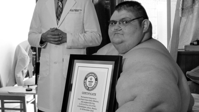 Самый полный человек в мире умер в Мексике в 41 год