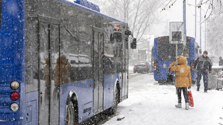 Сотни автобусных рейсов отменены в Кузбассе из-за аномальных морозов