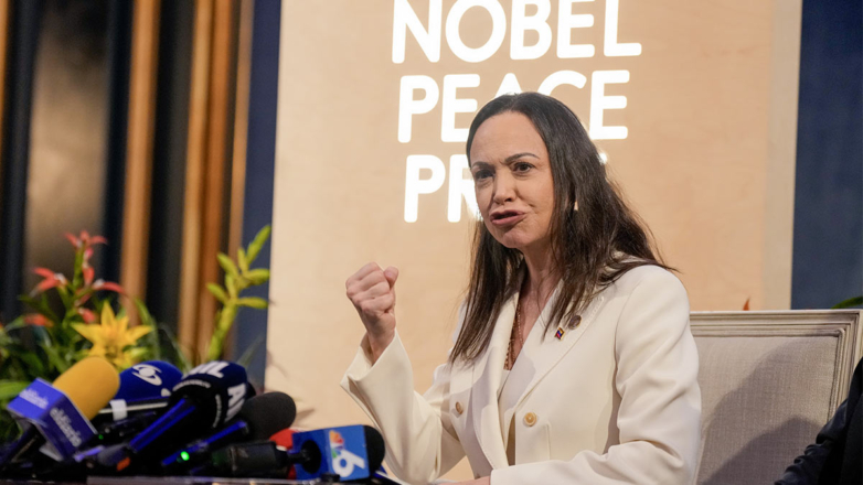 Лидер оппозиции Венесуэлы предложила Трампу забрать ее Нобелевскую премию