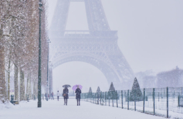 Западную Европу занесло снегом: в Париже, Брюсселе и Амстердаме отменяют самолеты