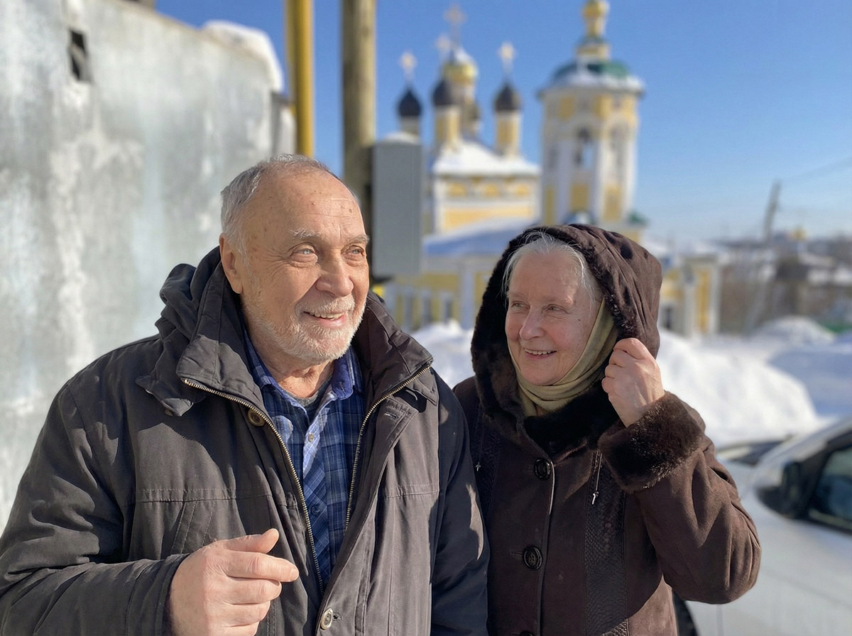 Владимир Заманский и его жена Наталья Климова