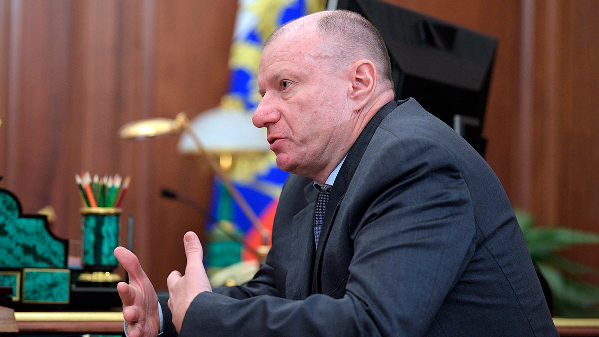 Президент ПАО "ГМК Норильский никель" Владимир Потанин