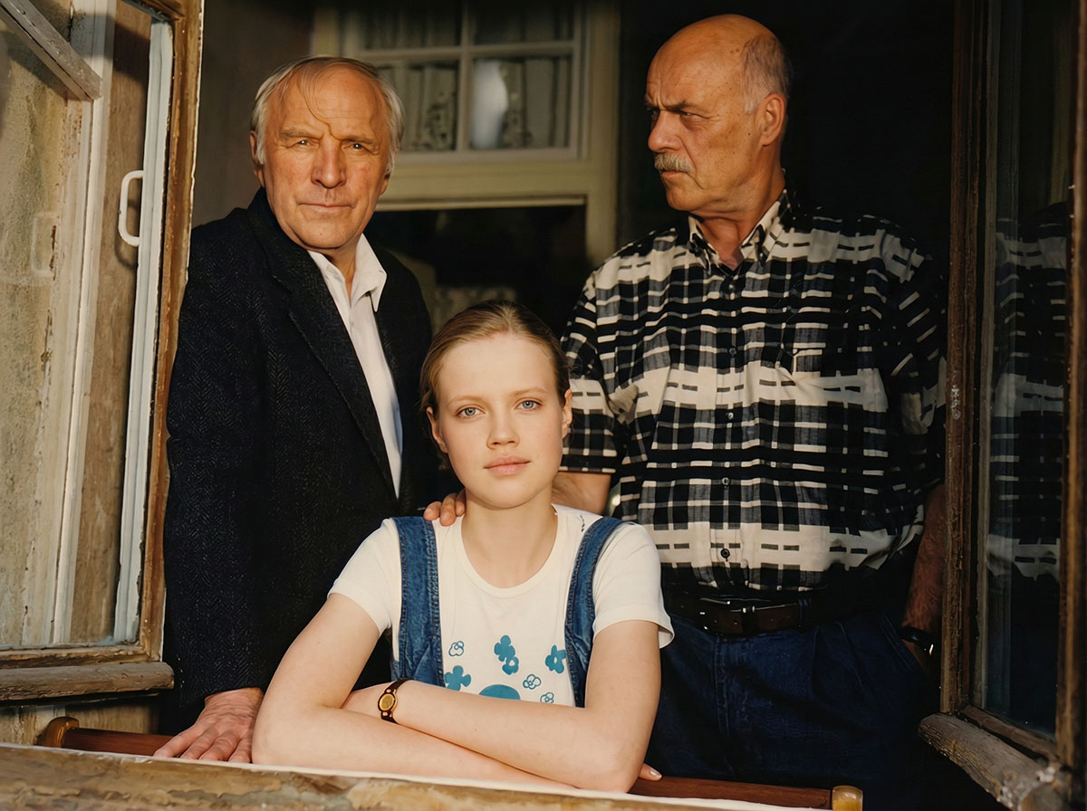 Станислав Говорухин на съемке фильма «Ворошиловский стрелок»