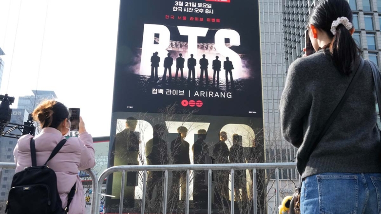 Концерт BTS покажут в российских кинотеатрах