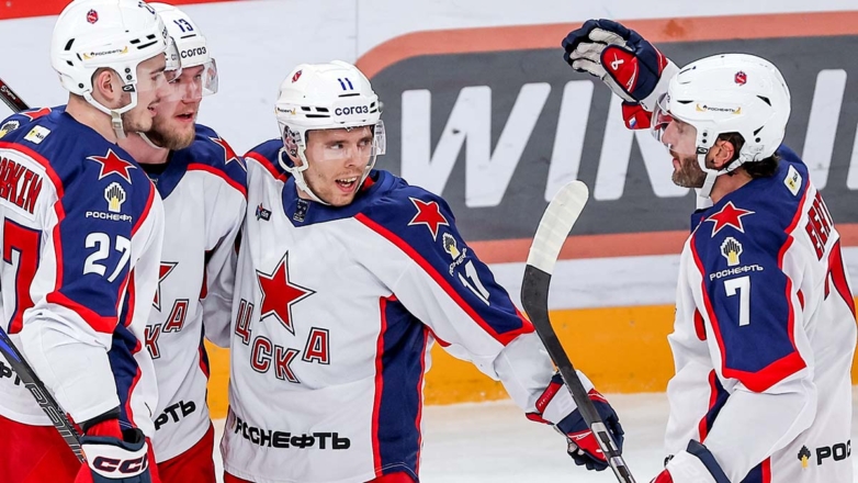 ЦСКА обыграл "Автомобилист" в матче КХЛ и прервал серию екатеринбуржцев из семи побед подряд