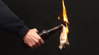 Шесть "коктейлей Молотова" бросили в здание Русского дома в Праге