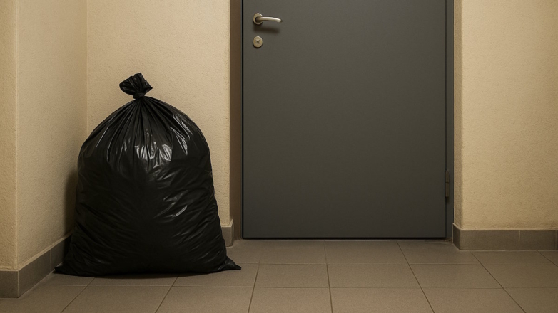 Россиян предупредили о штрафах за мусор у двери в подъезде