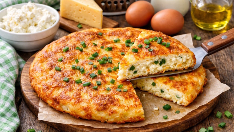 Забыла про кашу и яичницу: готовлю пышную сырную лепешку за 10 минут – дает чувство сытости до самого ужина