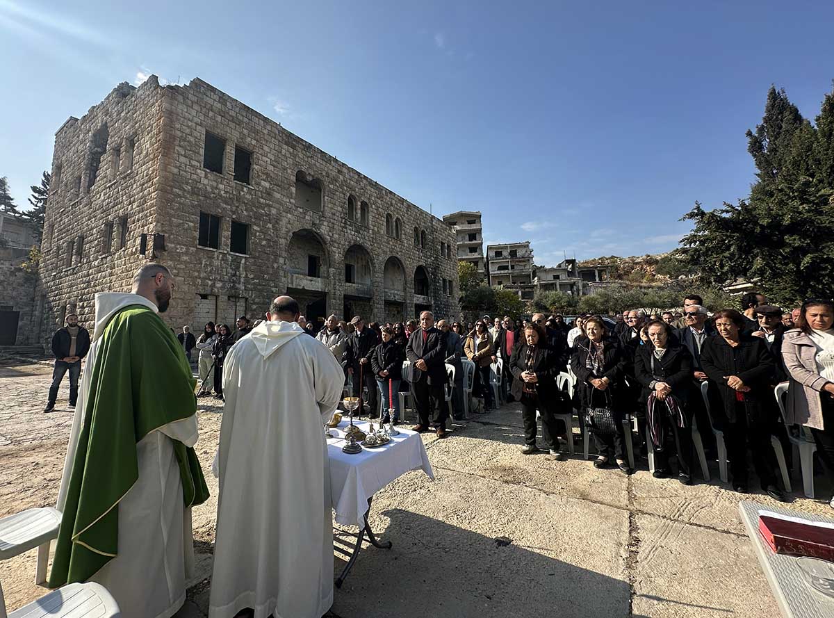 Сирийские христиане в Идлибе