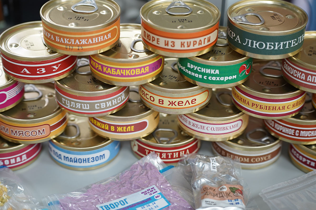 Спецпитание для экипажей космического корабля