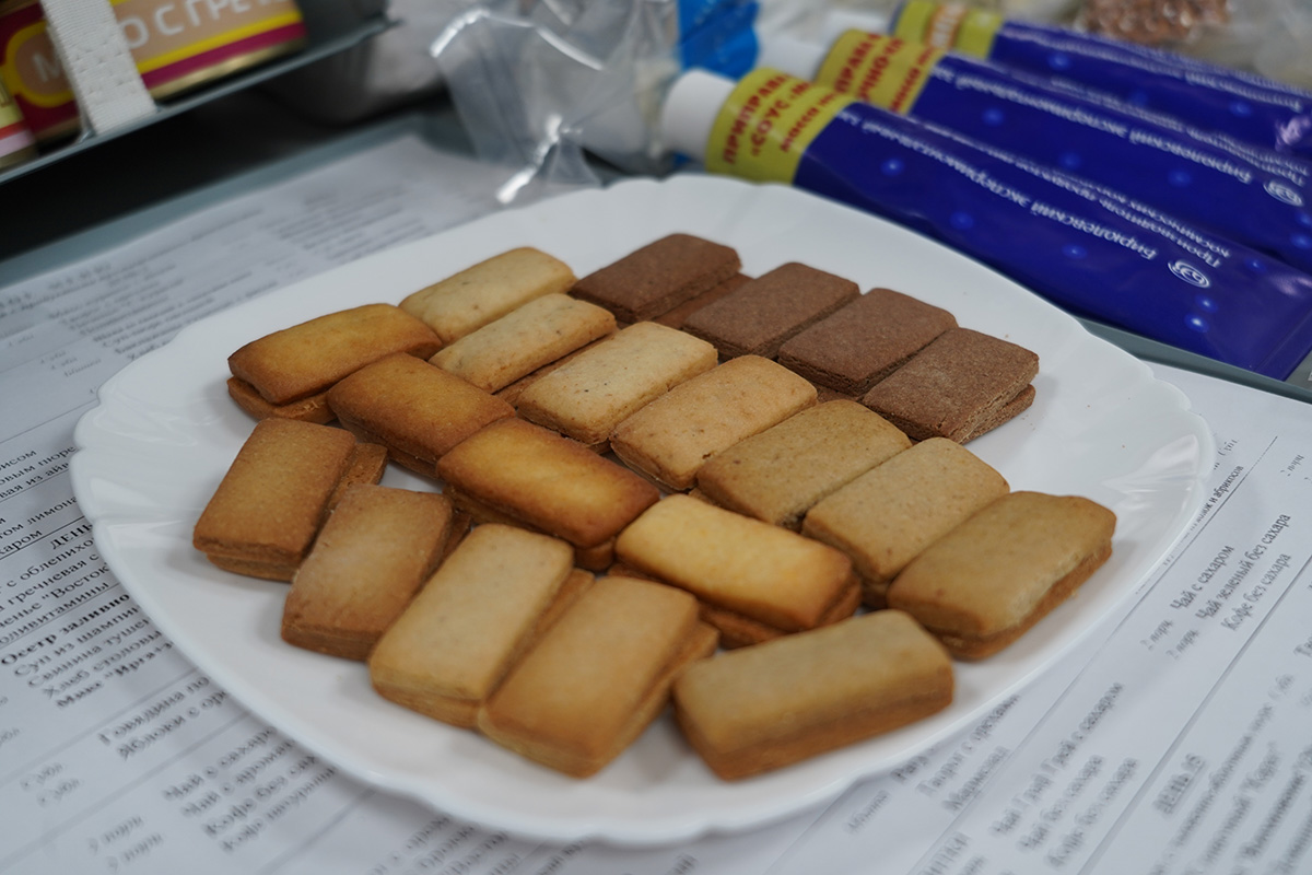 Спецпитание для экипажей космического корабля