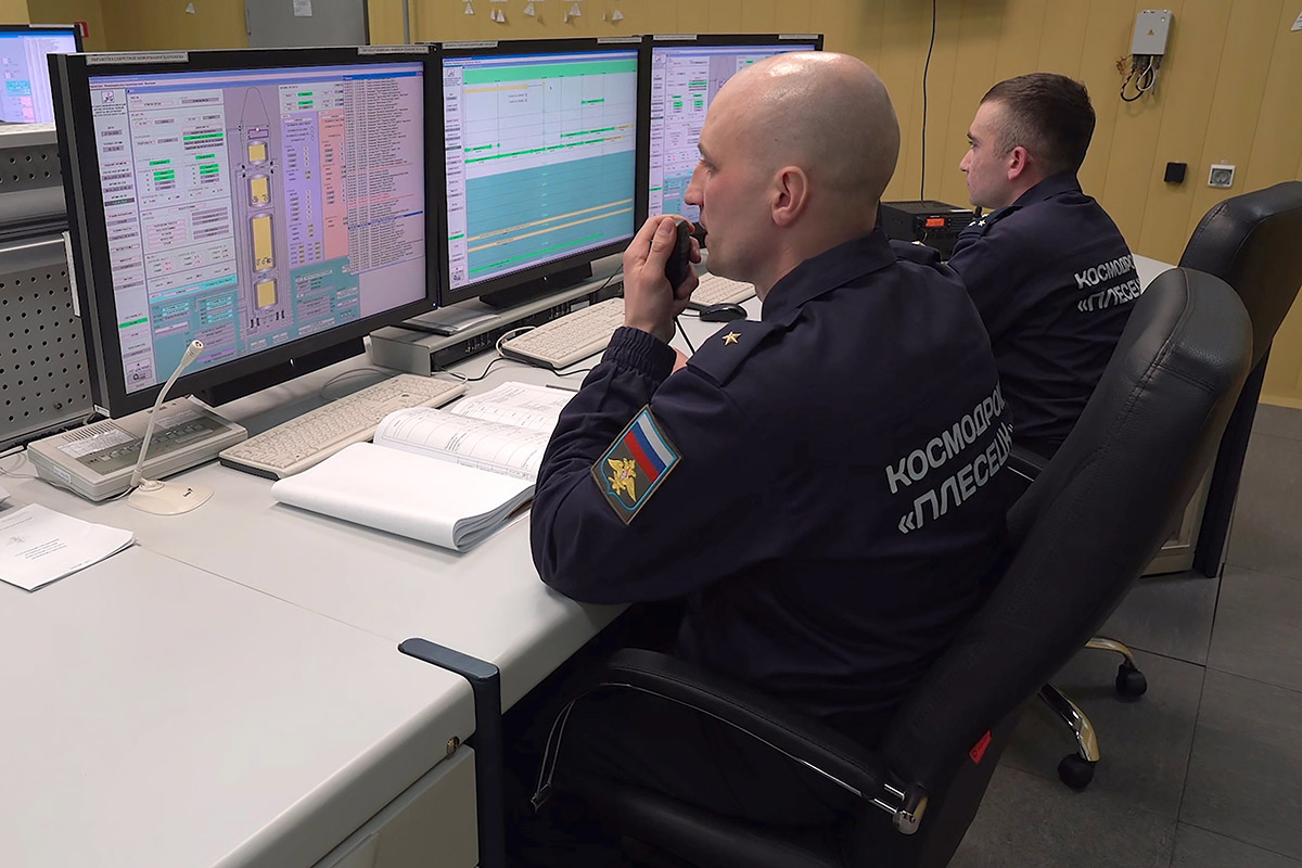 Подготовка пуска ракеты-носителя «Ангара-1.2»