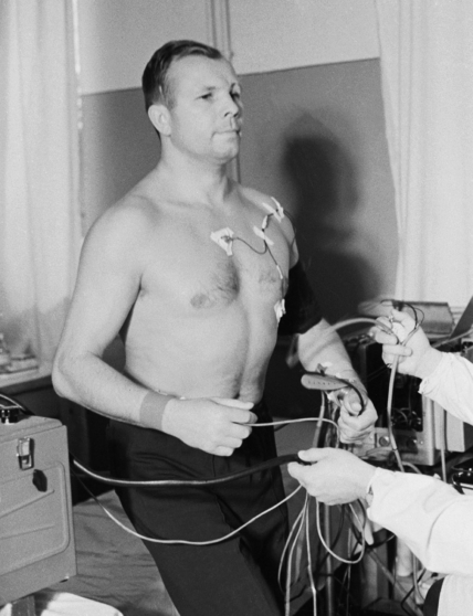 Подготовка к полету Гагарин