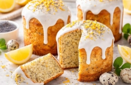 Без дрожжей и расстойки: творожный кулич с лимоном и маком – когда нужно приготовить в последний момент