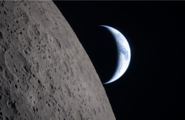 NASA показало обратную сторону Луны: кадр с "Ориона"