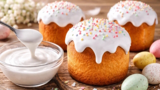 Помадка для пасхальных куличей без яиц: гладкая, белоснежная и не липнет