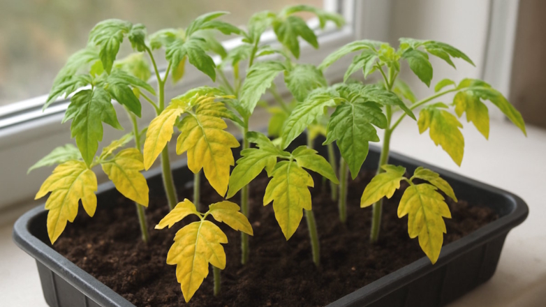 Почему желтеет рассада: 5 основных причин и способы спасения урожая